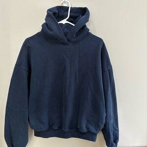 Garage Navy Blue Hoodie